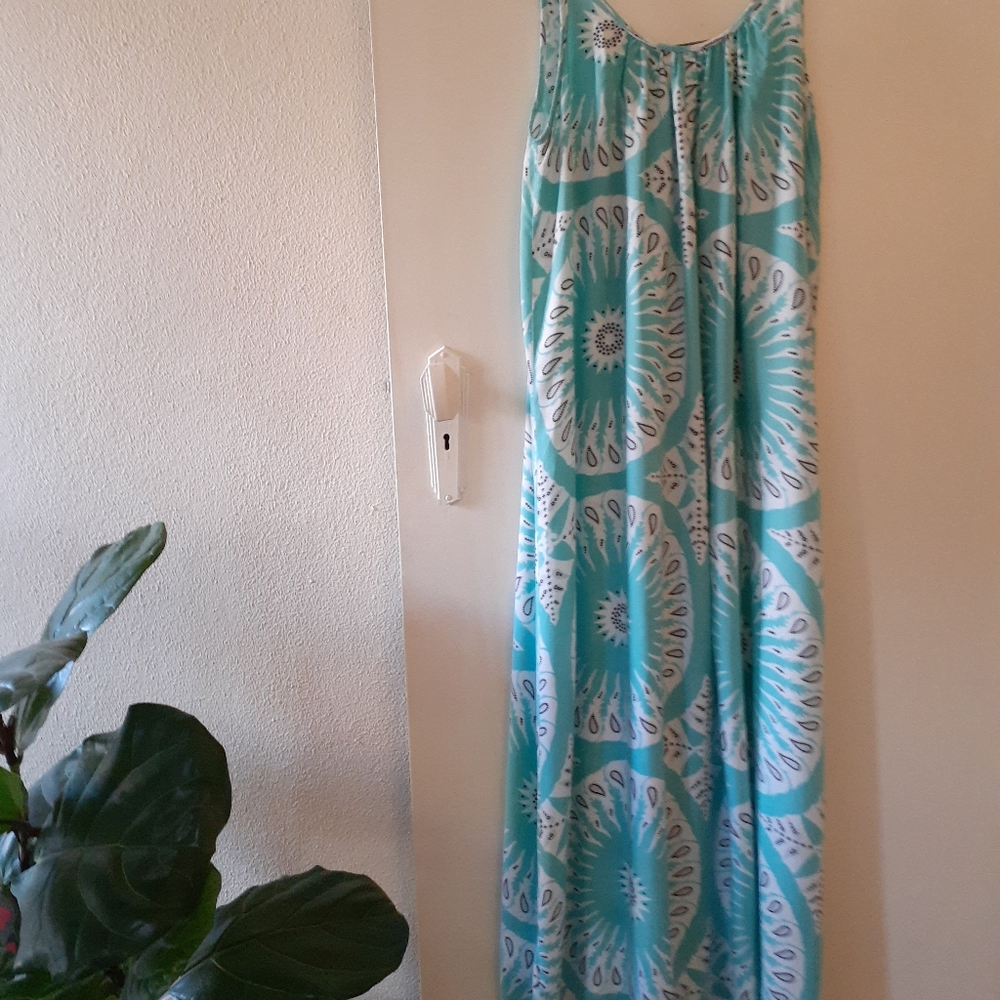 Size 12 adjustable strap sundress hilo hem - Picture 4 of 4